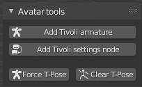 Avatar tools